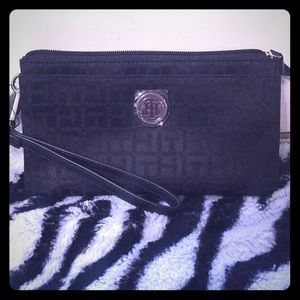 Tommy Hilfiger Black Wristlet